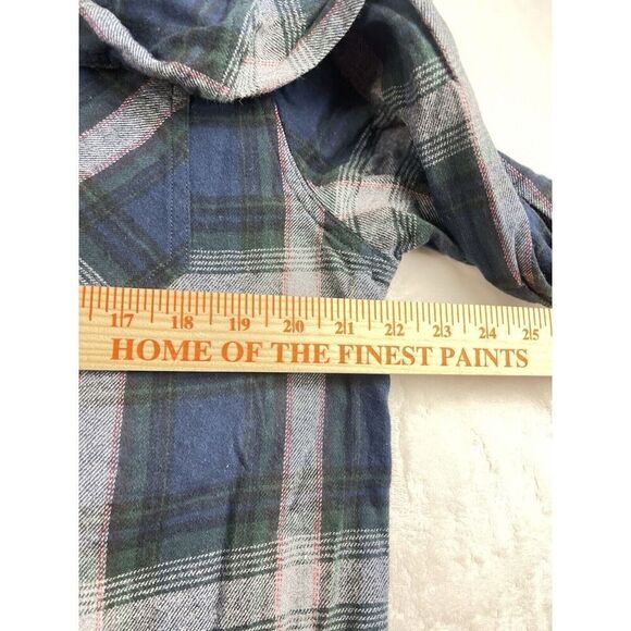 Coleman Men's Plaid Flannel Button Down Shirt Size L - Picture 8 of 8